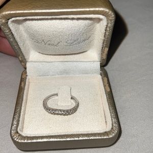 14K size 5 Diamond band